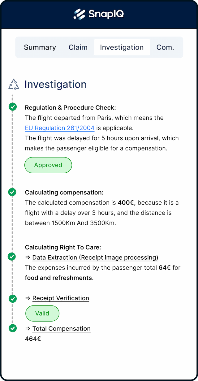 Investigation & Calculation